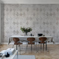 Patinated Diamonds, Sand Mural Wallpaper - room preview 02