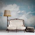 Cloud Puff Mural Wallpaper - room preview 02