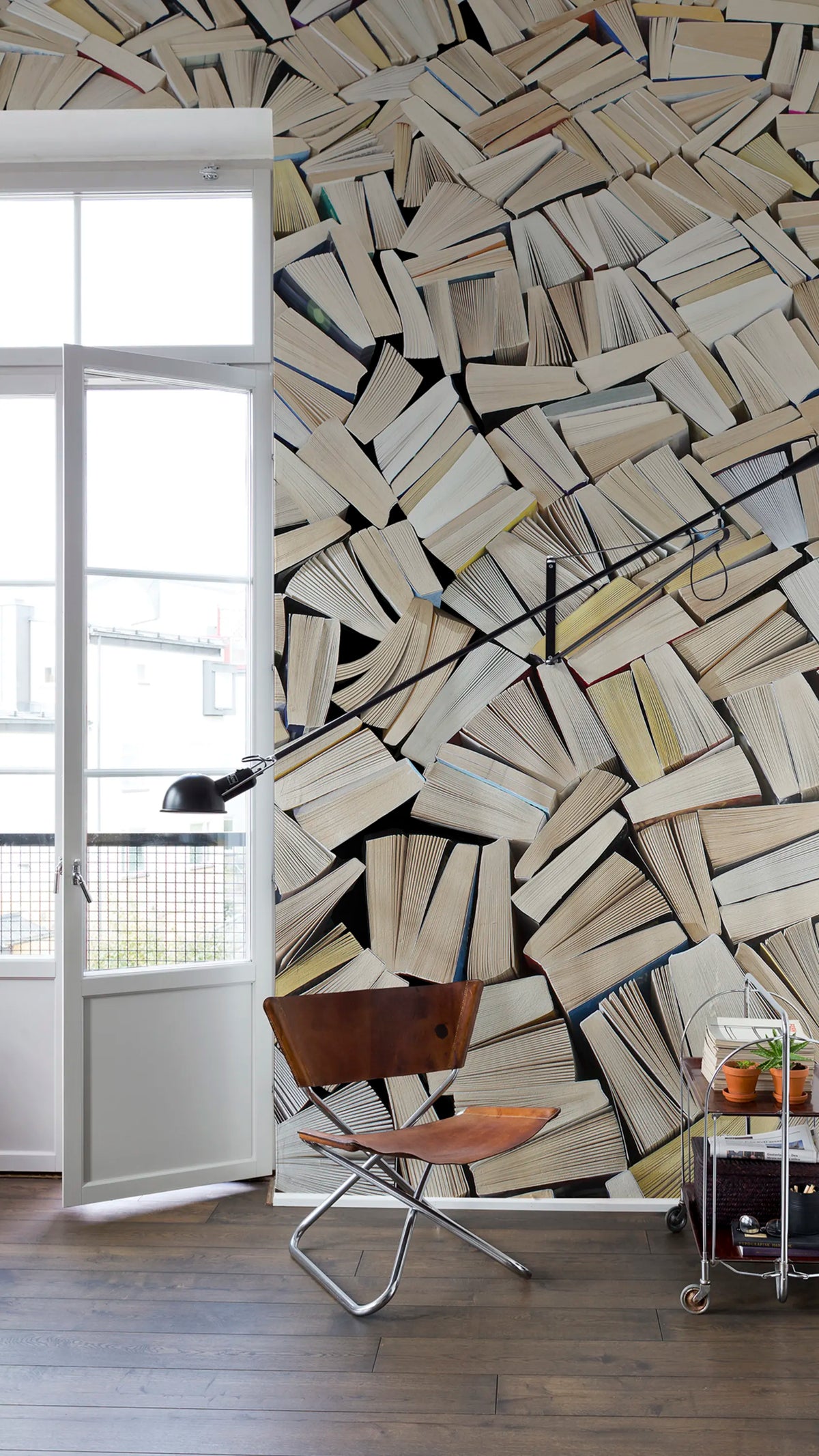 Books Mural Wallpaper - room preview 02