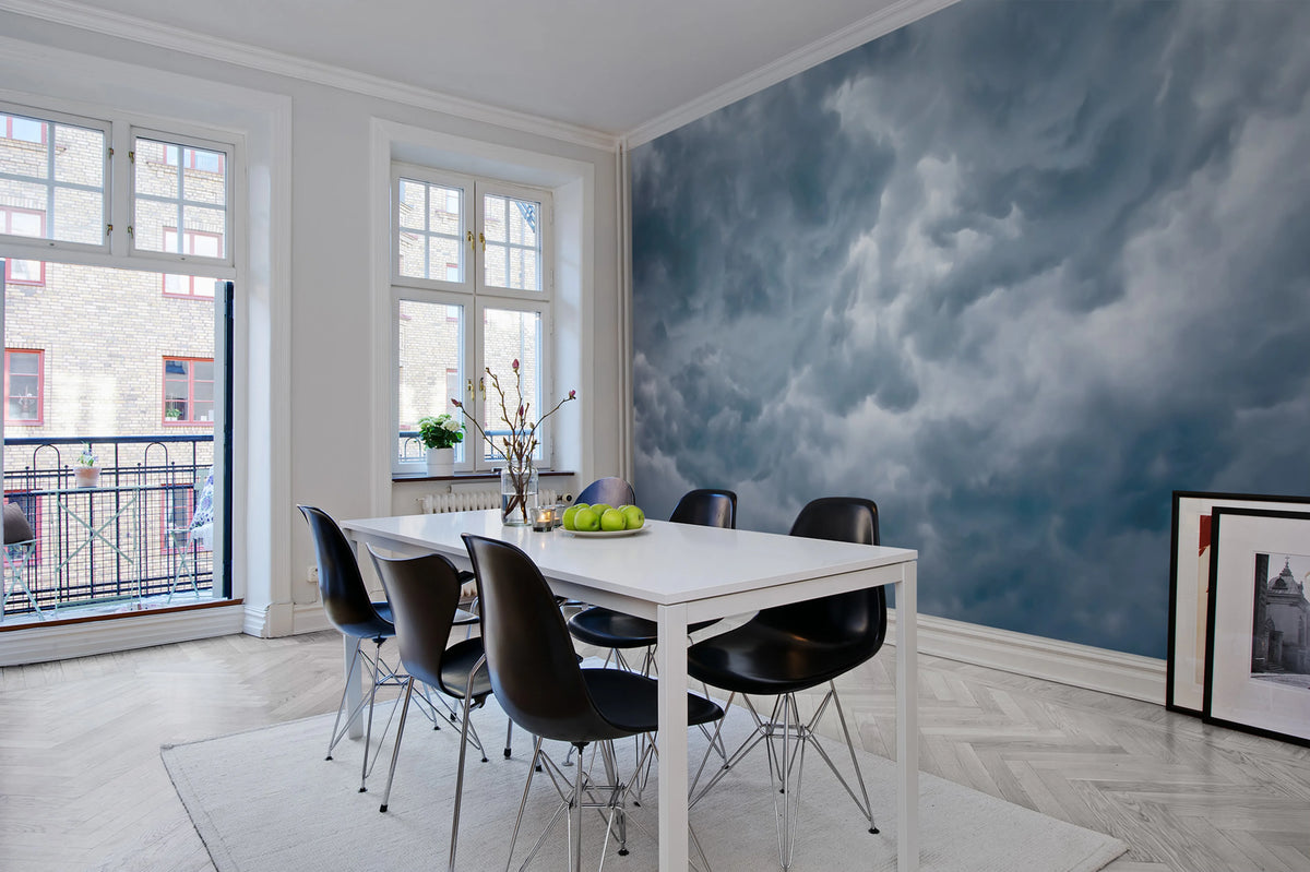 Cumulus Mural Wallpaper - room preview 02