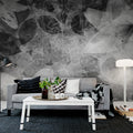 Garden of Dreams, Black & White Mural Wallpaper - room preview 02