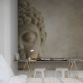 Buddha Mural Wallpaper - room preview 02