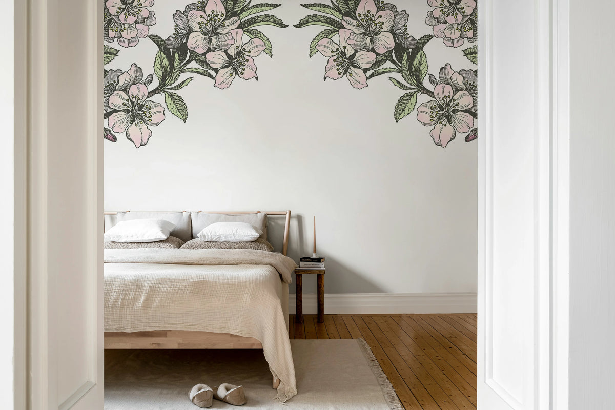 Springtime Double Mural Wallpaper - room preview 02