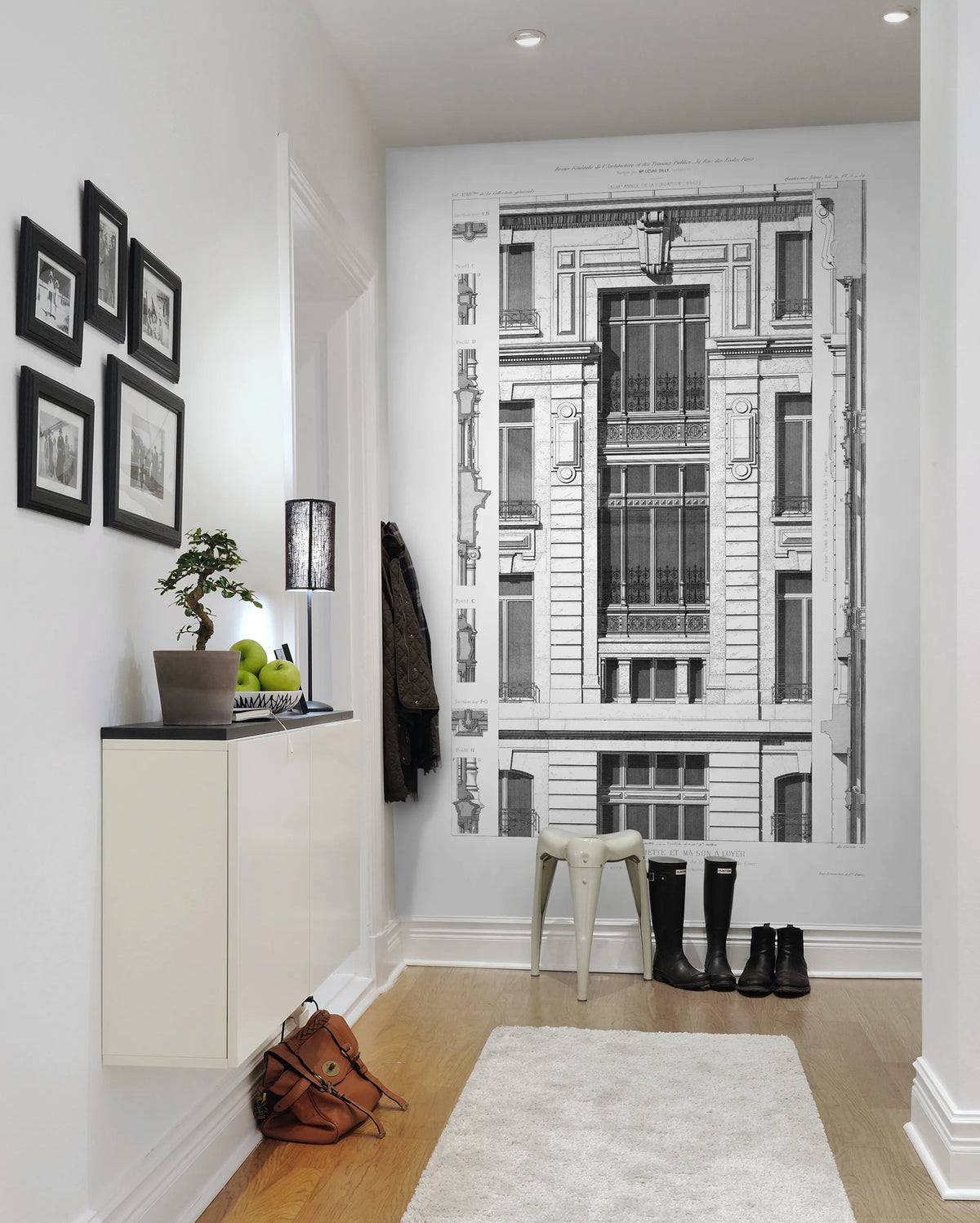 Hotel Hachette Mural Wallpaper - room preview 02