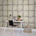Tin Plates, Nebraska Mural Wallpaper - room preview 02