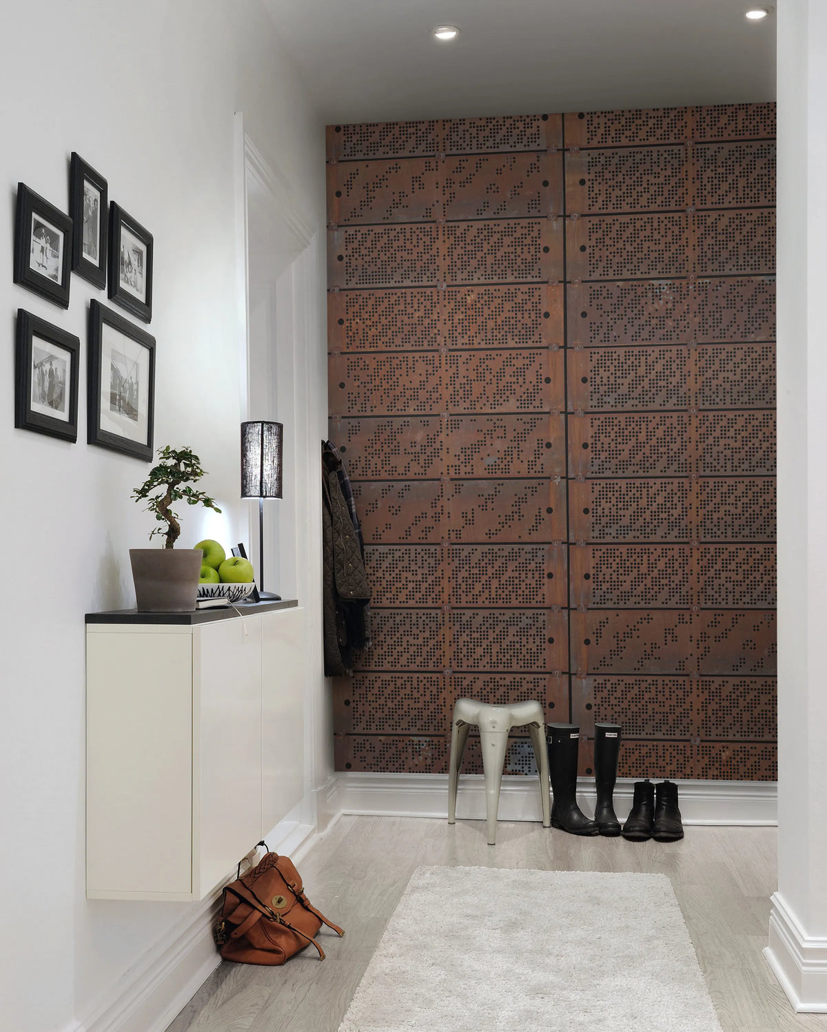 Punch Cards Mural Wallpaper - room preview 02
