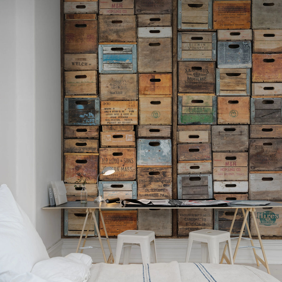 Industriel Urban Farm L.A. Mural Wallpaper - room preview 02