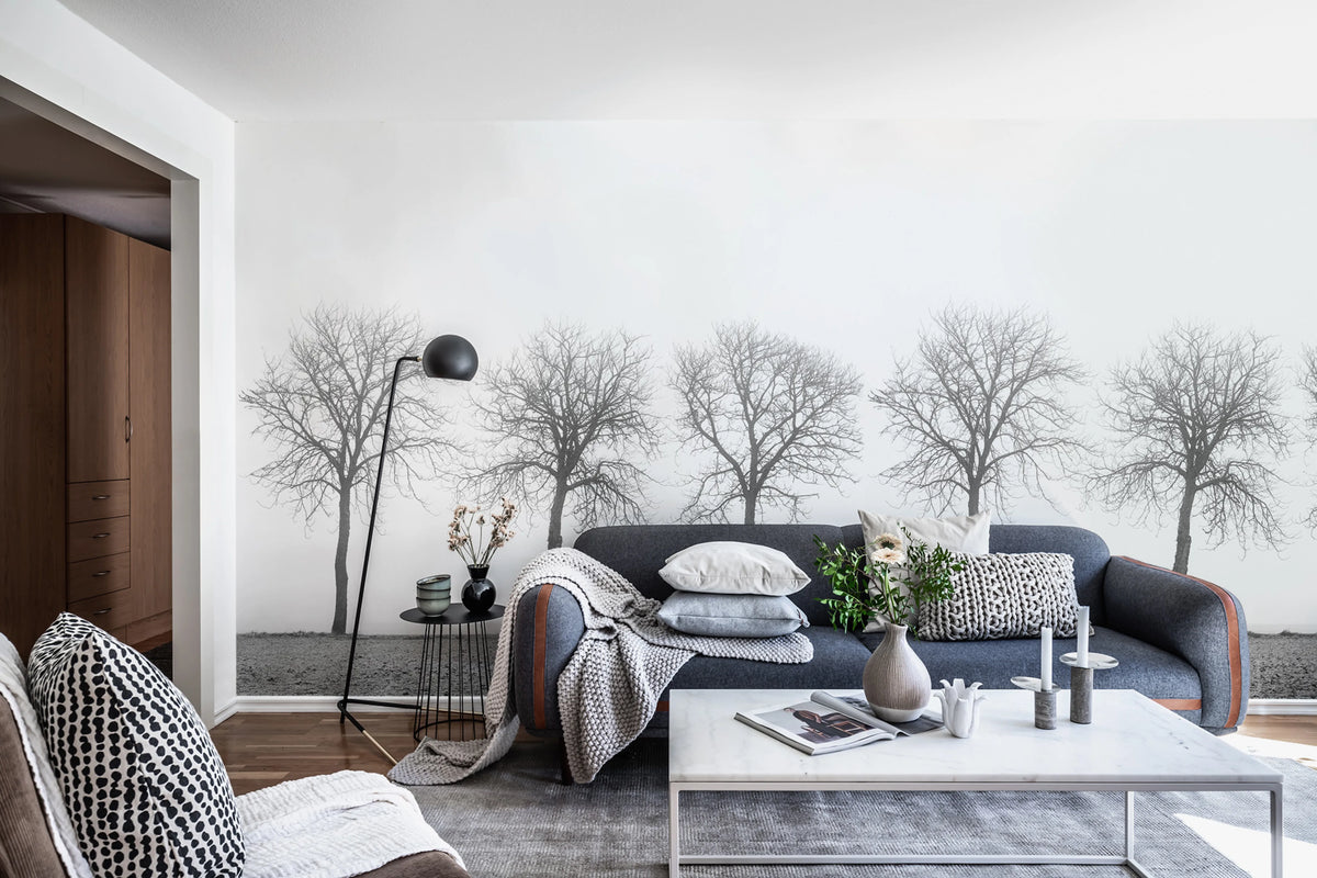 Tree soldiers Mural Wallpaper - room preview 02