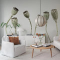 Simple Seedpod Mural Wallpaper - room preview 02