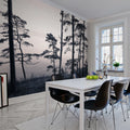 Old Pine Trees Mural Wallpaper - room preview 02