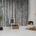 Birch Trunks Mural Wallpaper - room preview 02