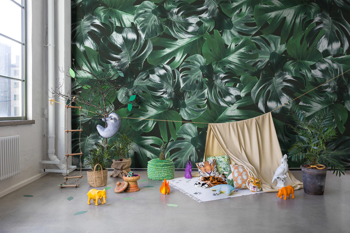 Welcome to the Jungle, Authentic Mural Wallpaper - room preview 02
