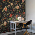 Thorn Rose Mural Wallpaper - room preview 02