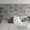 Thorn Rose, Early Rise Mural Wallpaper - room preview 02