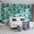 Lily Pond Mural Wallpaper - room preview 02