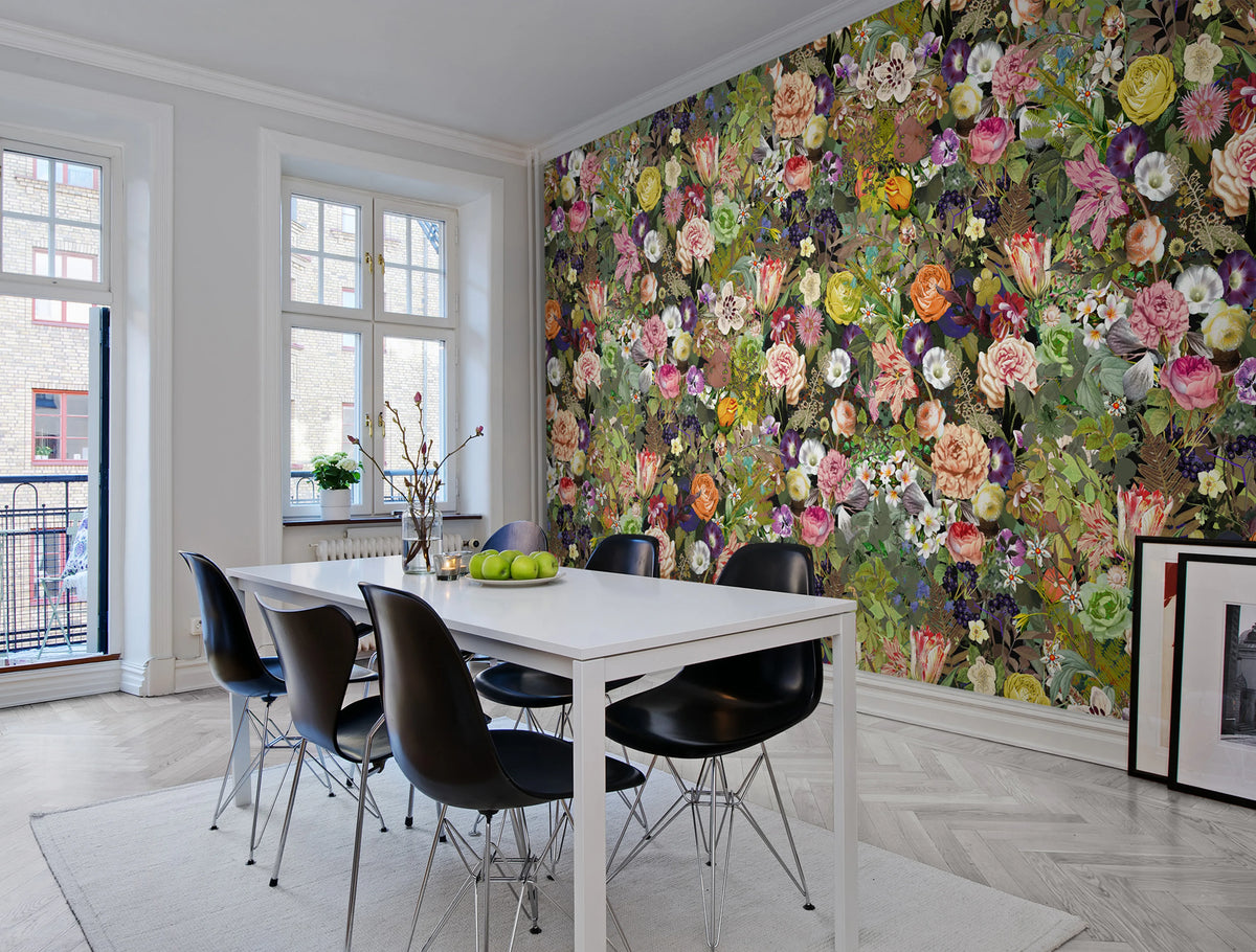 Meadow, Color Mural Wallpaper - room preview 02