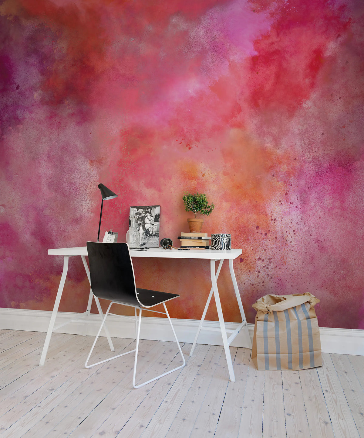Color Clouds, Chili Mural Wallpaper - room preview 02