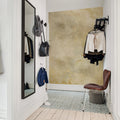 Color Clouds, Gold Mural Wallpaper - room preview 02