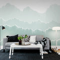 Elevation, Gradient Mural Wallpaper - room preview 02