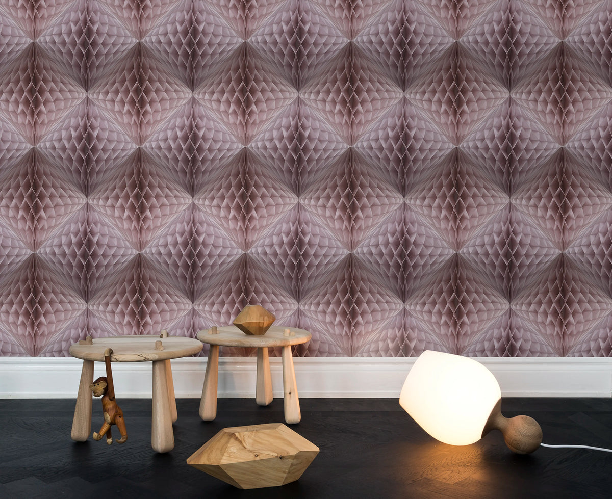 Pom Pom Mural Wallpaper - room preview 02