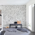 Twinkle Twinkle, Black Mural Wallpaper - room preview 02
