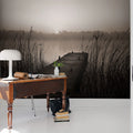 Misty Lake Mural Wallpaper - room preview 02