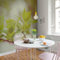 Green Leaves Mural Wallpaper - room preview 02