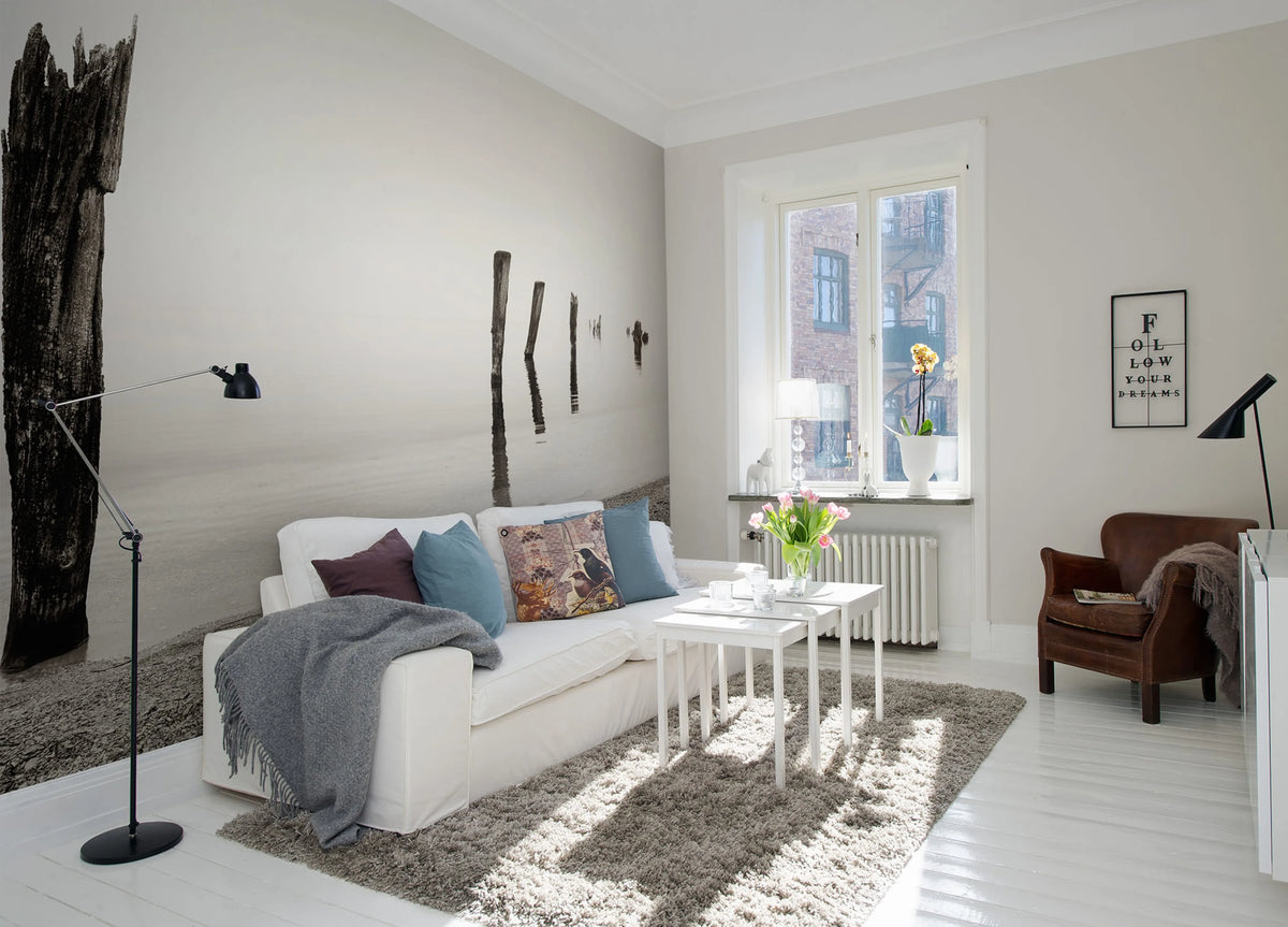 Shoreline Mural Wallpaper - room preview 02