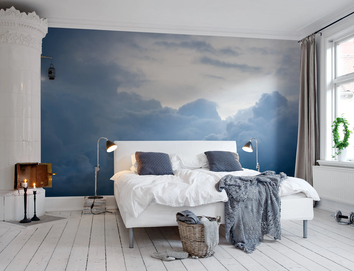 Above The Clouds Mural Wallpaper - room preview 02