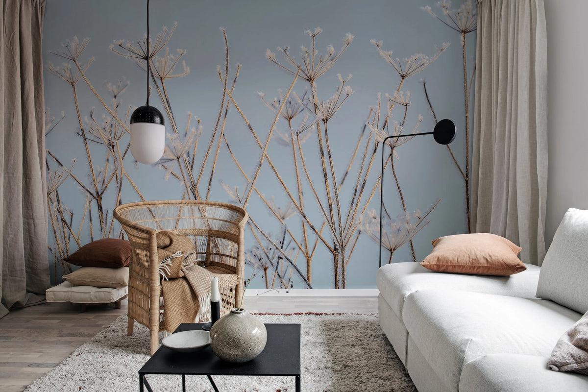 Frostwork Mural Wallpaper - room preview 02