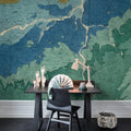 Oxford, Clay Mural Wallpaper - room preview 02