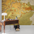Trails and Tracks Mural Wallpaper - room preview 02