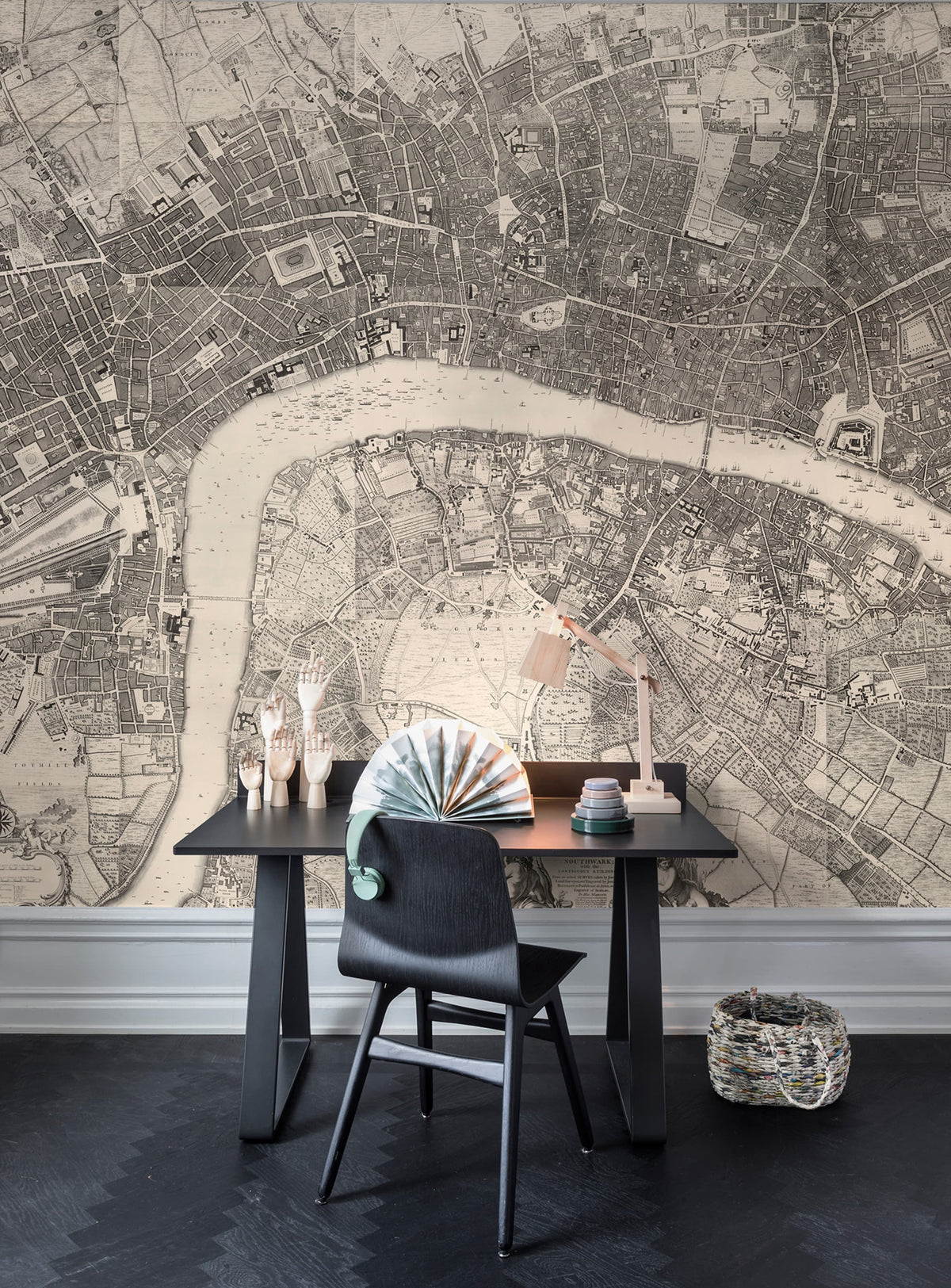 Urban And Rural Mural Wallpaper - room preview 02