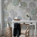 Globes Gathering, Dew Mural Wallpaper - room preview 02