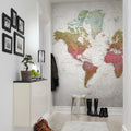 School Atlas, Rainbow Mural Wallpaper - room preview 02