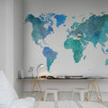 Your Own World, Color Clouds Mural Wallpaper - room preview 02