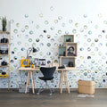 Lenses Mural Wallpaper - room preview 02
