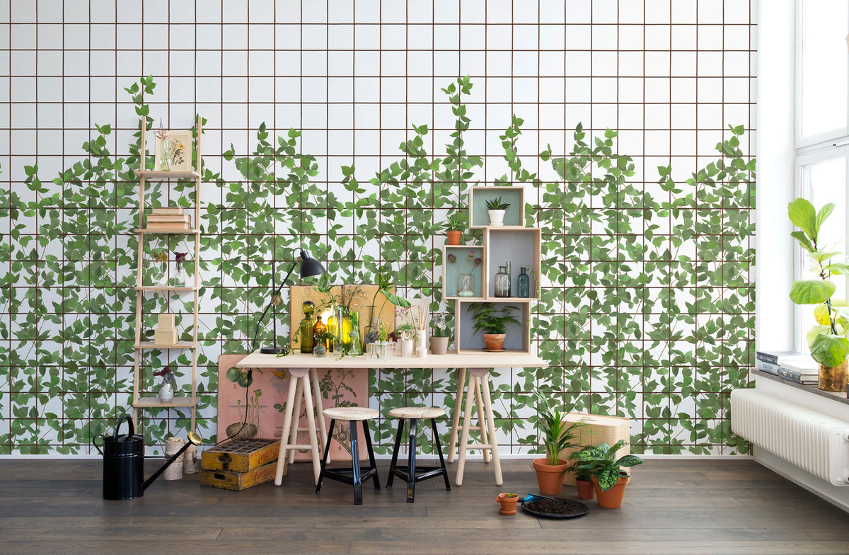 Climbing Clorofyl Mural Wallpaper - room preview 02
