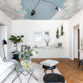 Cuddle Clouds, Ceiling Mural Wallpaper - room preview 02
