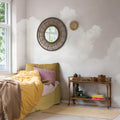 Cuddle Clouds, Pink Mural Wallpaper - room preview 02