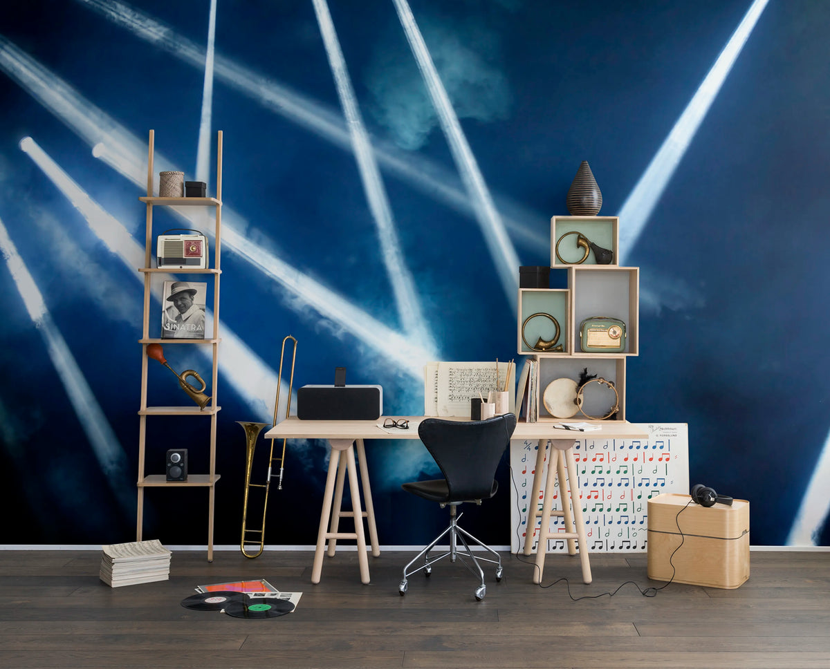 In the Spotlight Mural Wallpaper - room preview 02