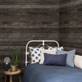 Stacked Suitcases, Boards Mural Wallpaper - room preview 02