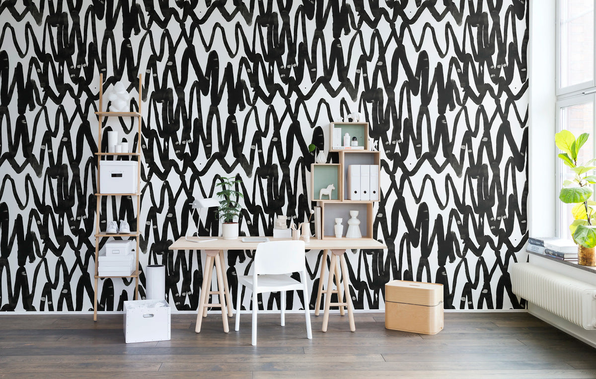 Pulse of Passion Mural Wallpaper - room preview 02