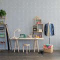 Perfect Fit, Soft Grey Mural Wallpaper - room preview 02