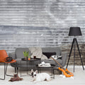 Rusty Shutter Mural Wallpaper - room preview 02
