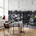 Deconstructed Domino Mural Wallpaper - room preview 02
