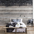Worn Wood Mural Wallpaper - room preview 02