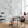 Bleached Oddities Mural Wallpaper - room preview 02