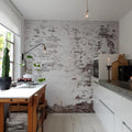 Industrial Ivory Mural Wallpaper - room preview 02