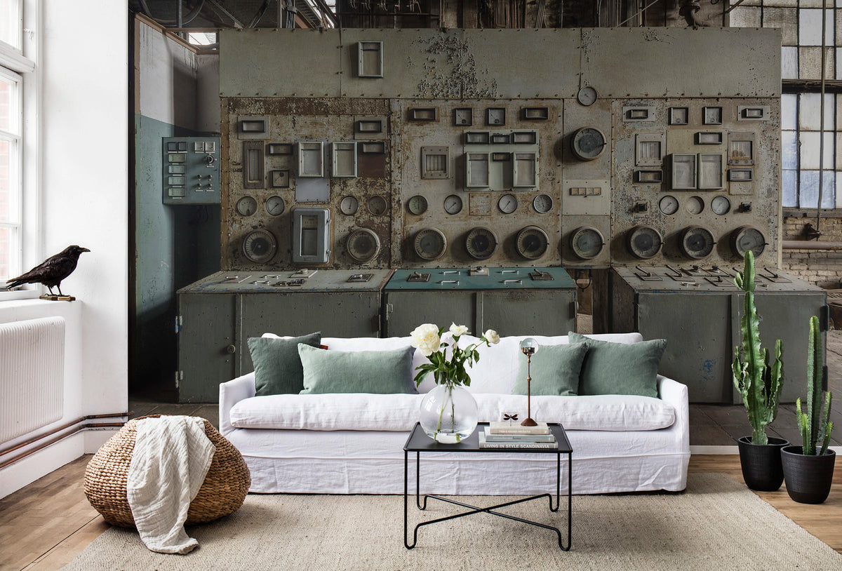 Deserter’s Controls Mural Wallpaper - room preview 02